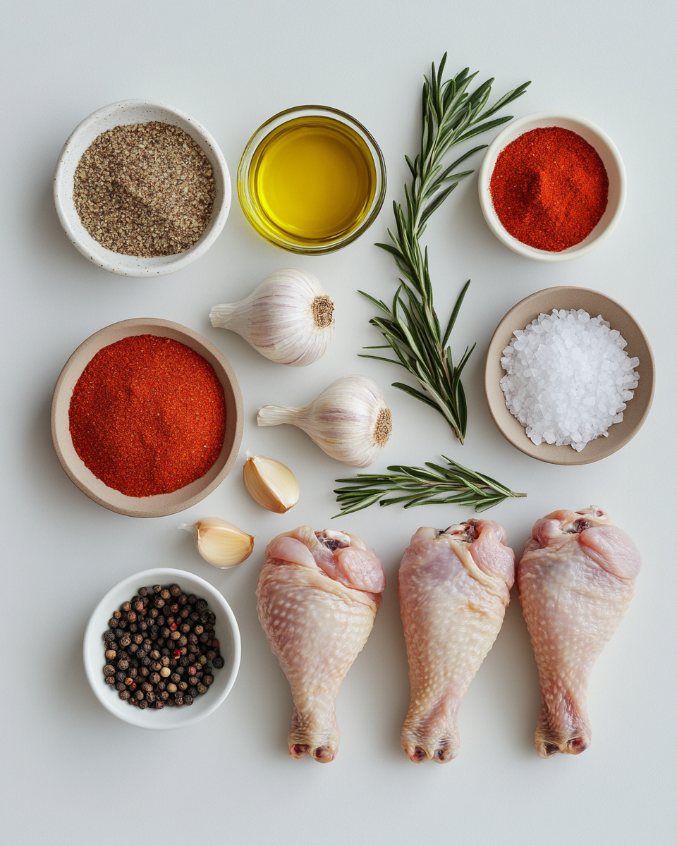 Baked Crispy Chicken Drumsticks Recipe