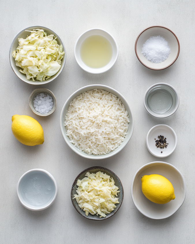 Lemon Rice with Cabbage
Recipe