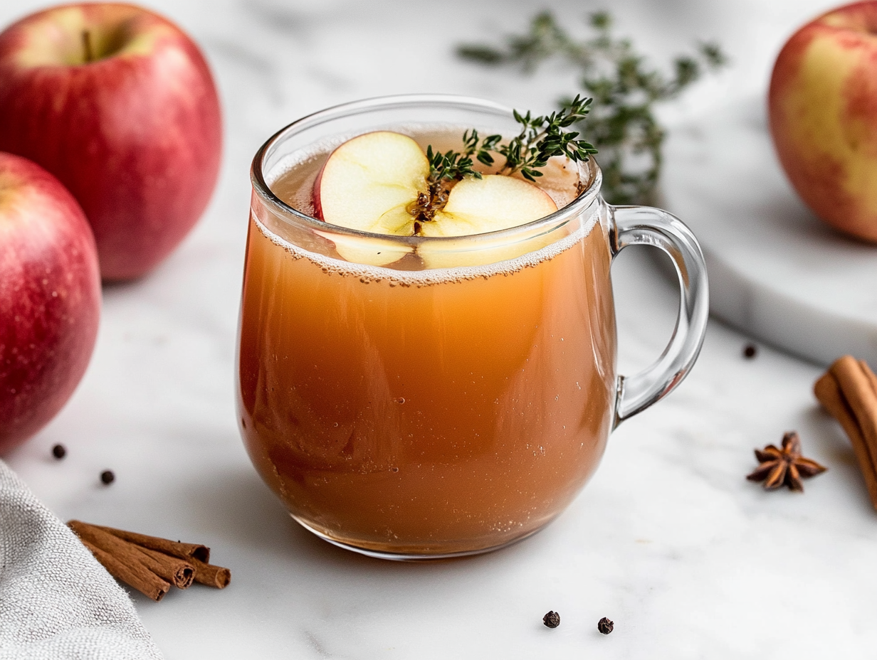 Salted Caramel Apple Cider Recipe