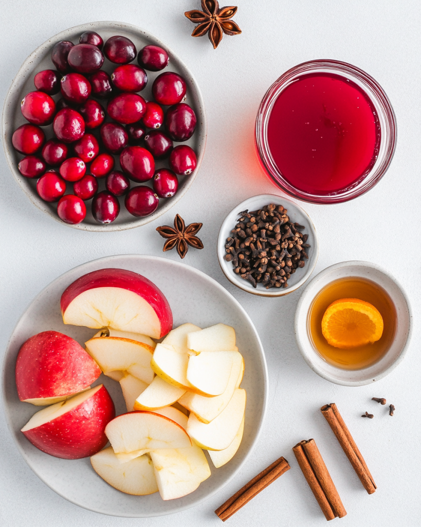 Mulled Cranberry Apple Cider Recipe