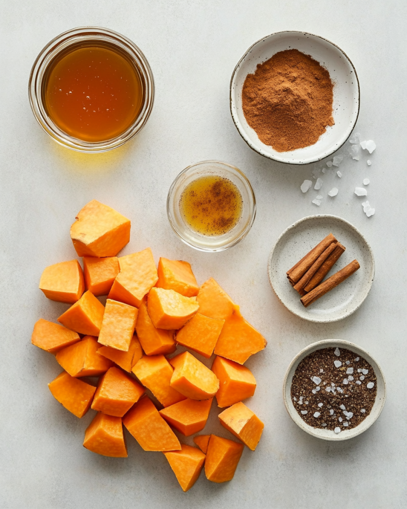 Maple Roasted Sweet Potatoes Recipe