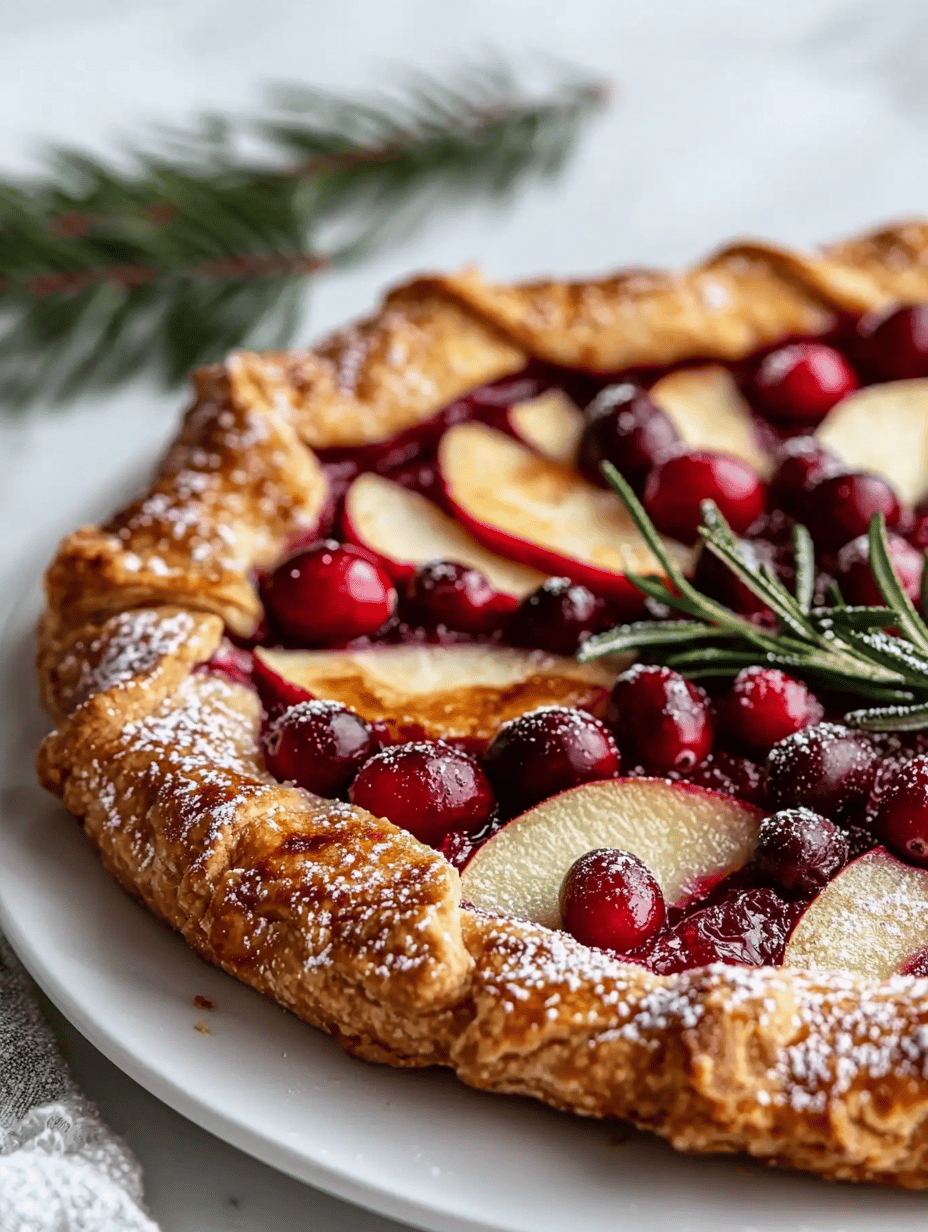 The Surprising Charm of Cranberry Apple Galette in November
