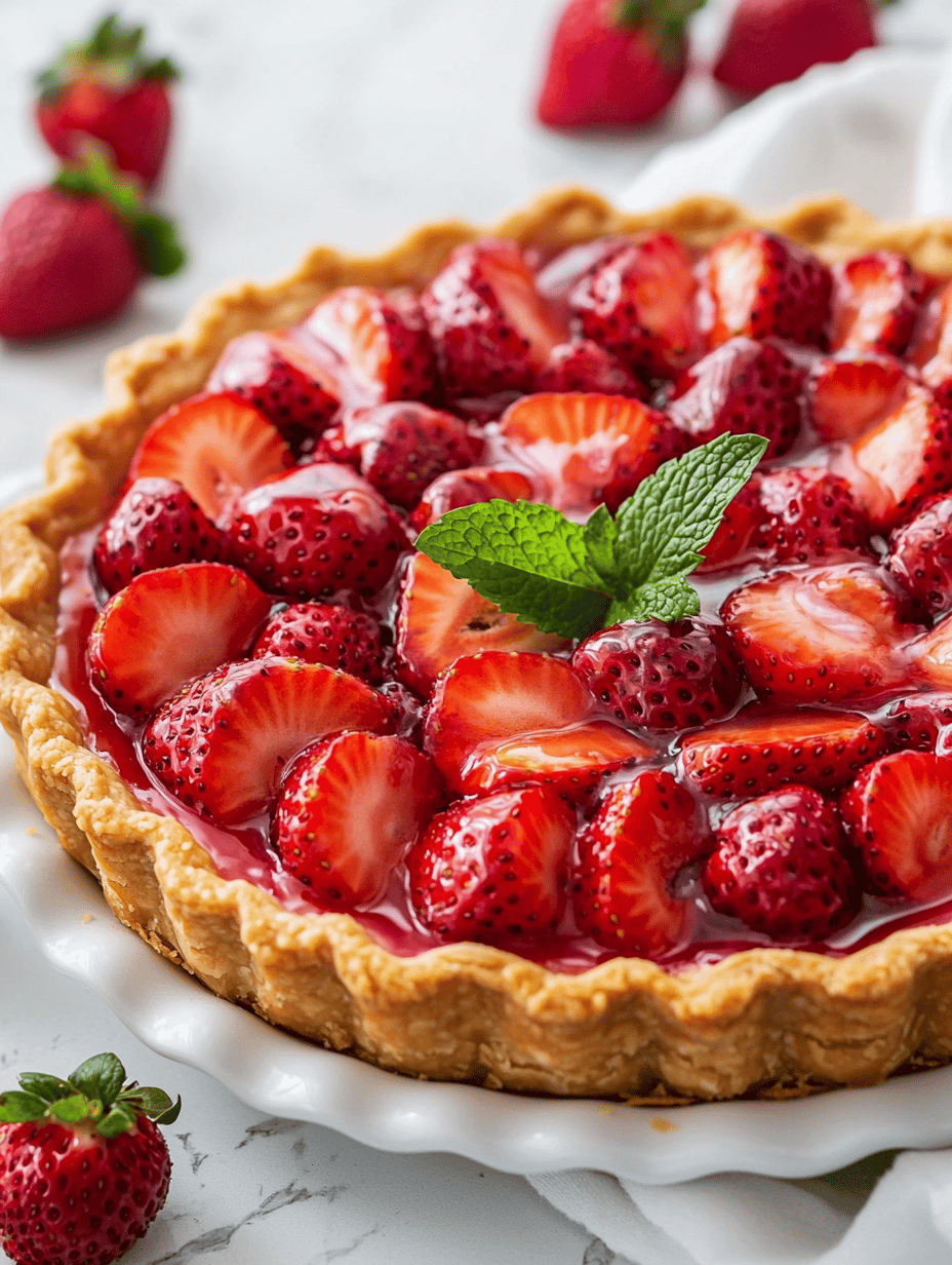 The Strawberry Pie That Close Your Kitchen Door for Minutes