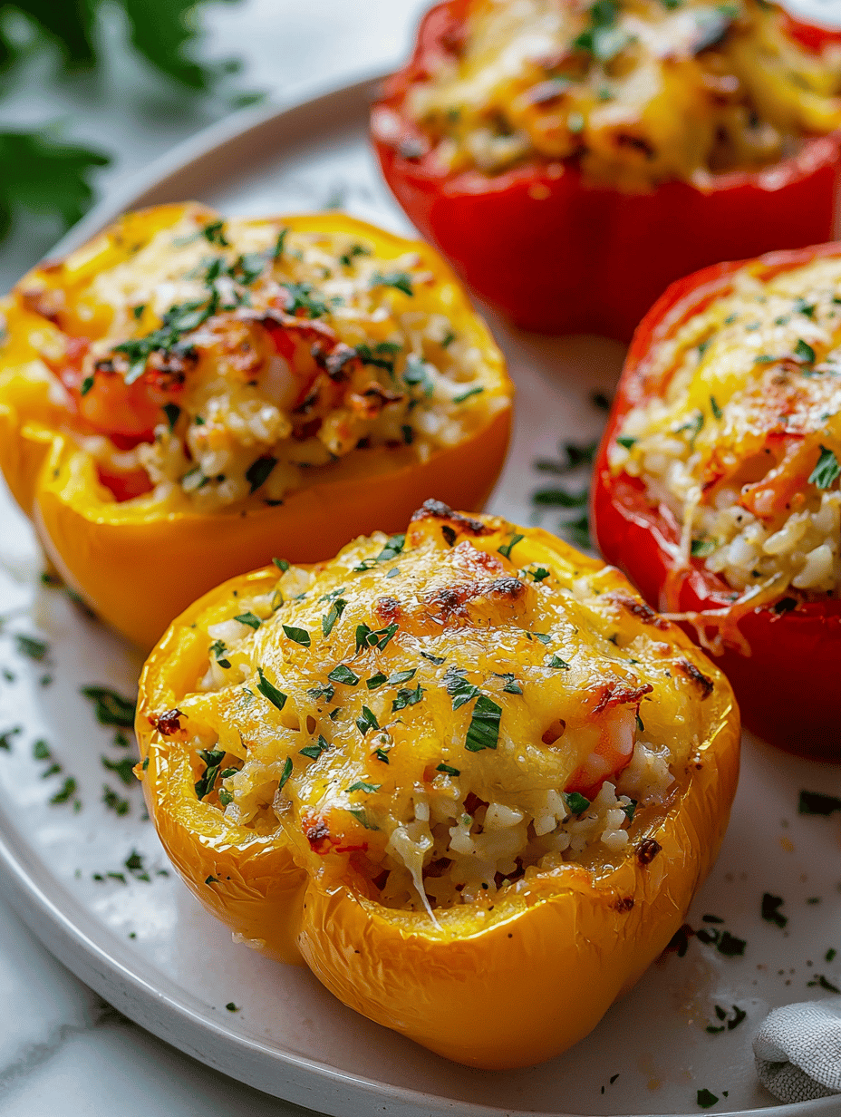Crab & Shrimp Bell Peppers: A Sea-Inspired Twist for the Weeknight Table