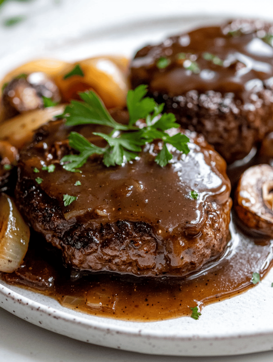 Bobby Flay Inspired Salisbury Steak – But Make It**Unexpected**