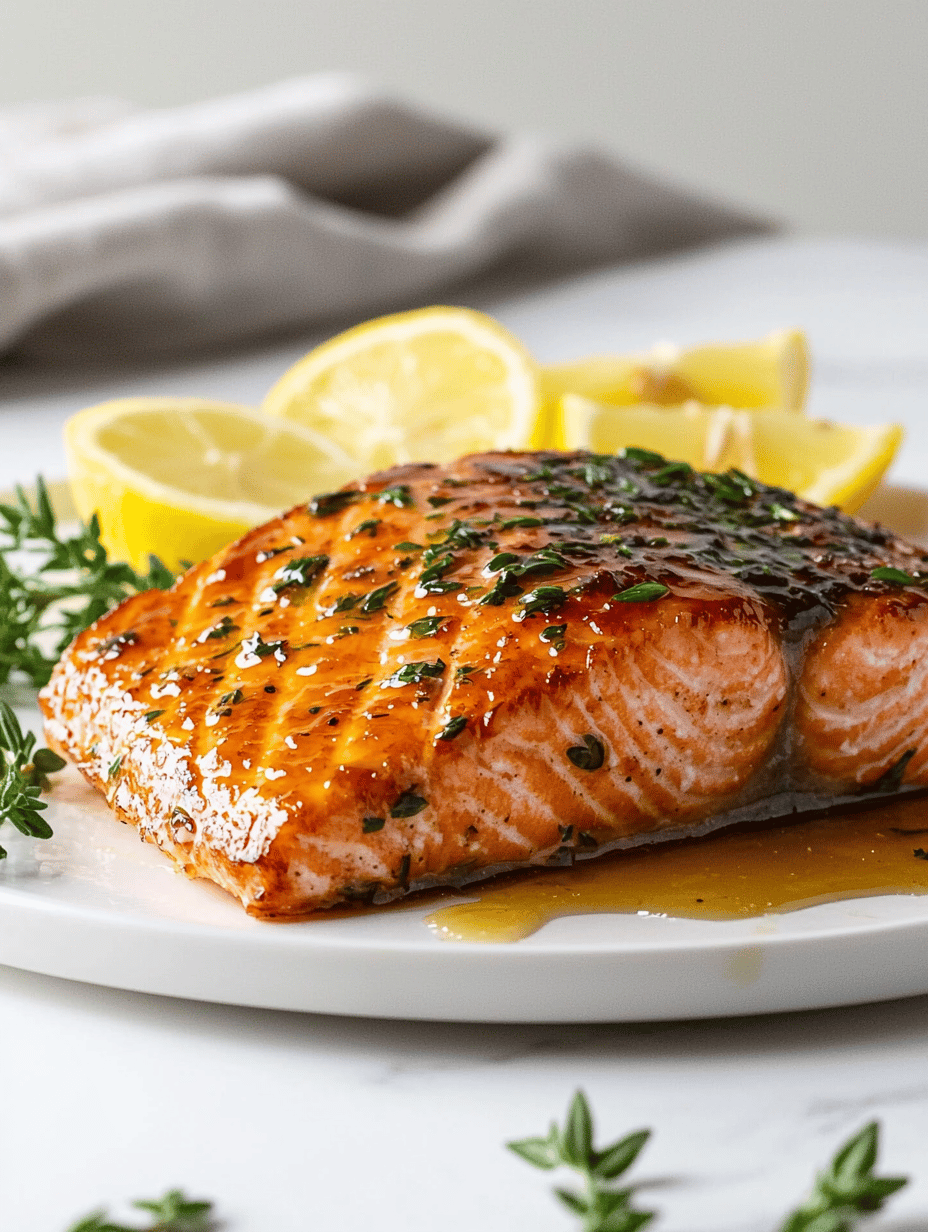 Honey Glazed Salmon: A Lesson in Patience and Sweet Moments