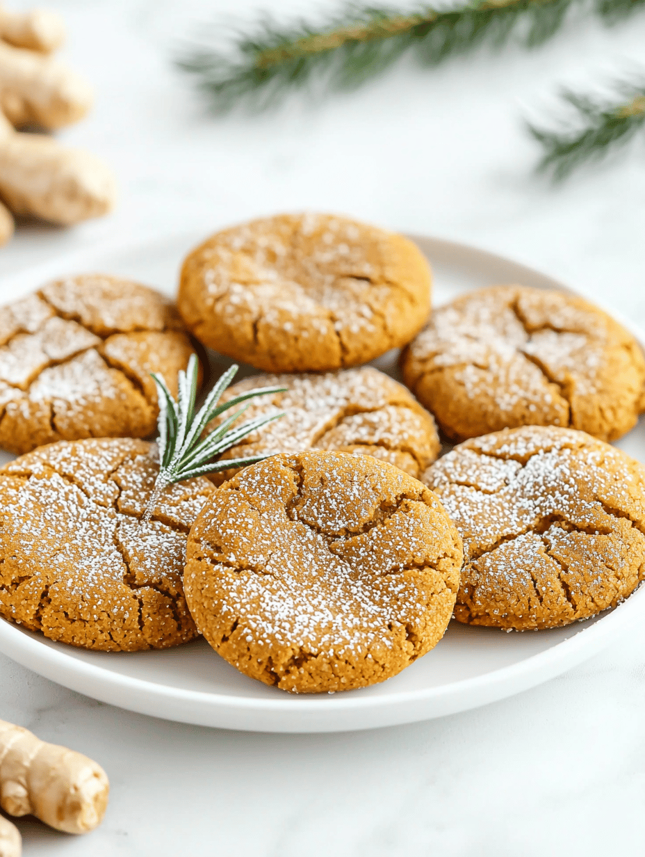 Ginger Cookies That Actually Blink at You When You Take a Bite