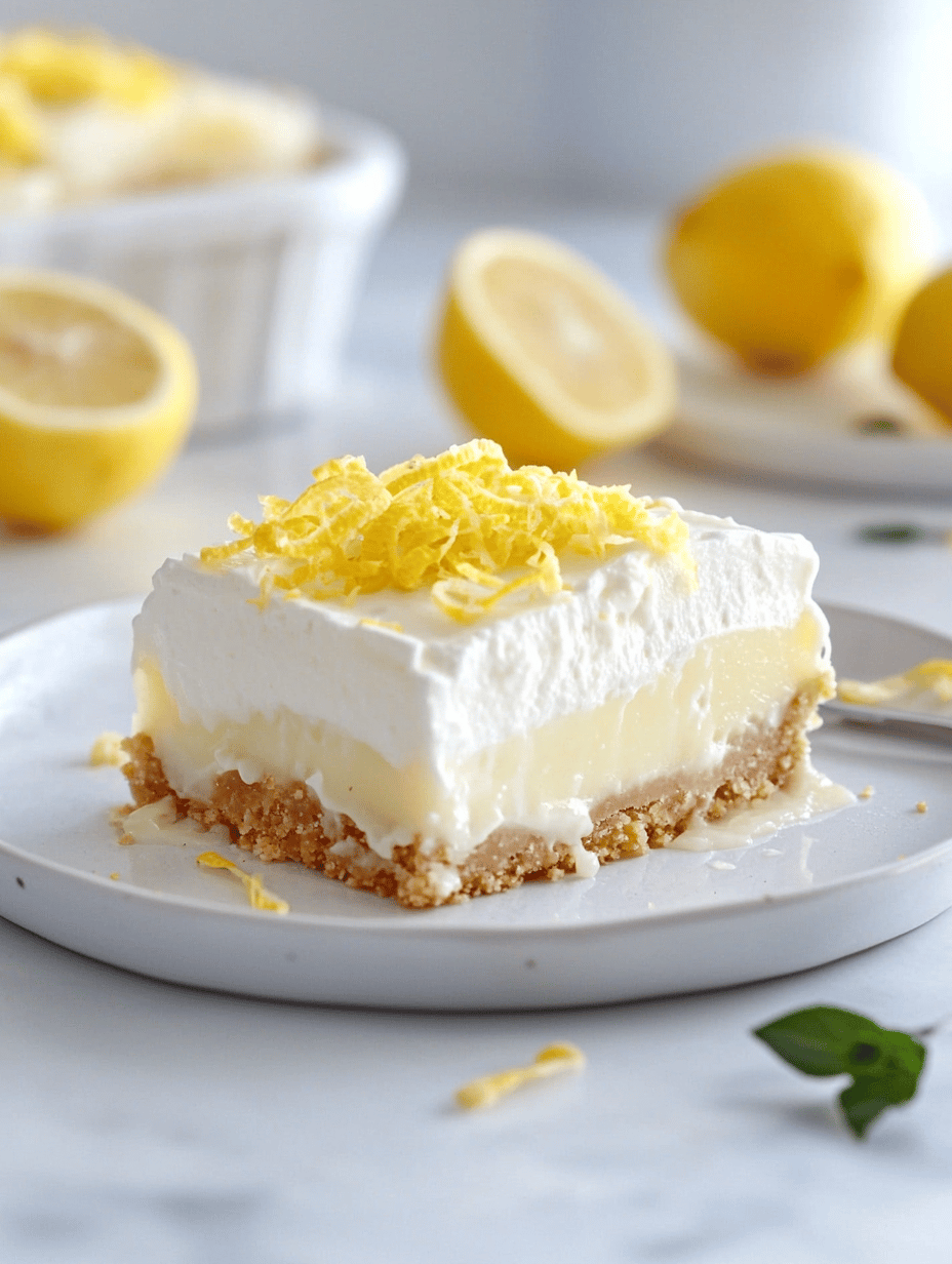 Lemon Lush Dessert: The Unlikely Secret to Brightening Up Your Day