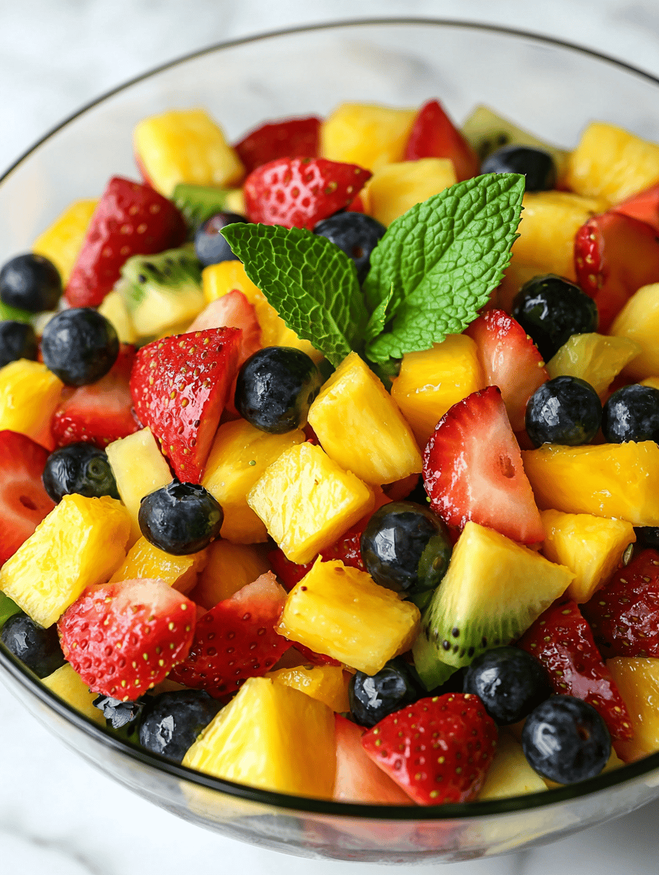 Fruit Salad with a Surprise Ingredient That Changed Everything