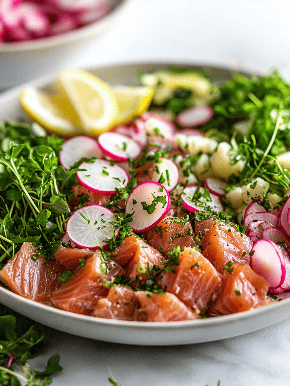 5-Minute Tuna Salad with Radish & Greens: A Bedside Meditation in a Bowl