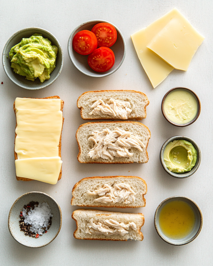Chicken Avocado Melt Sandwich Recipe