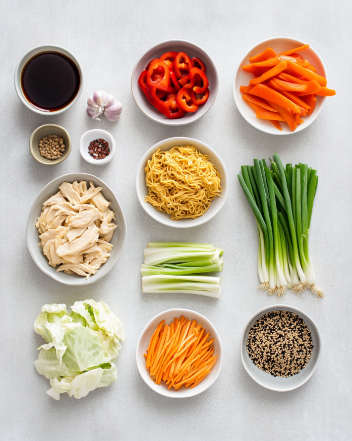 Chicken and Crispy Ramen Stir-Fry Recipe