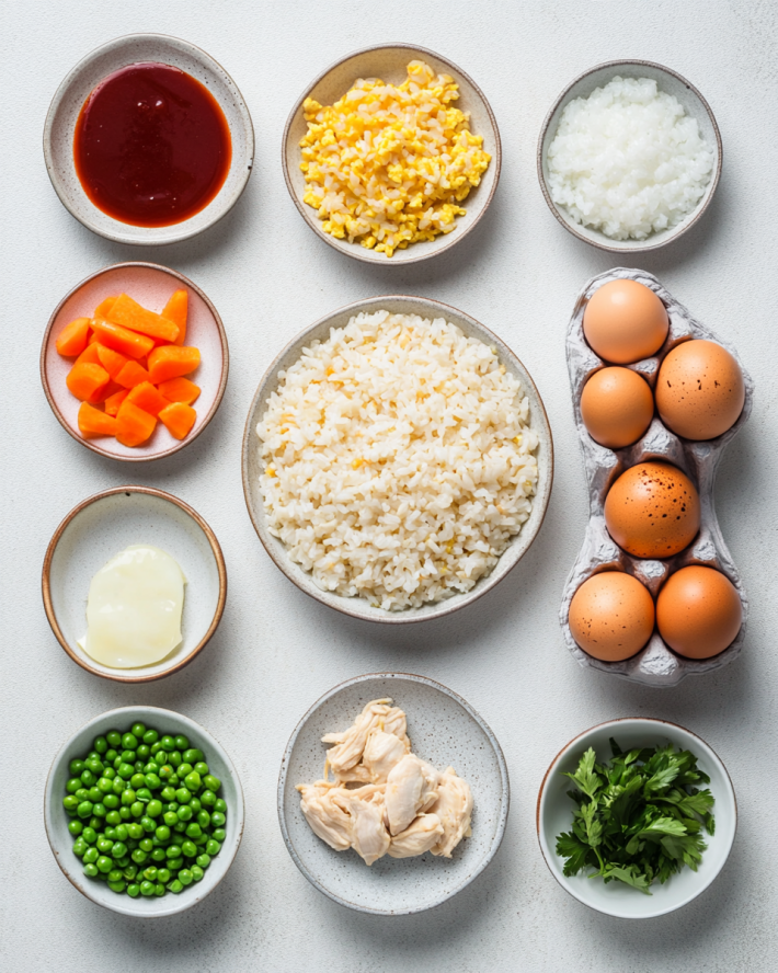 Chicken and Egg Rice Bowl Recipe