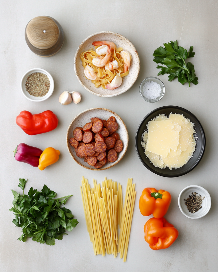 Cajun Andouille Sausage and Pasta
Recipe