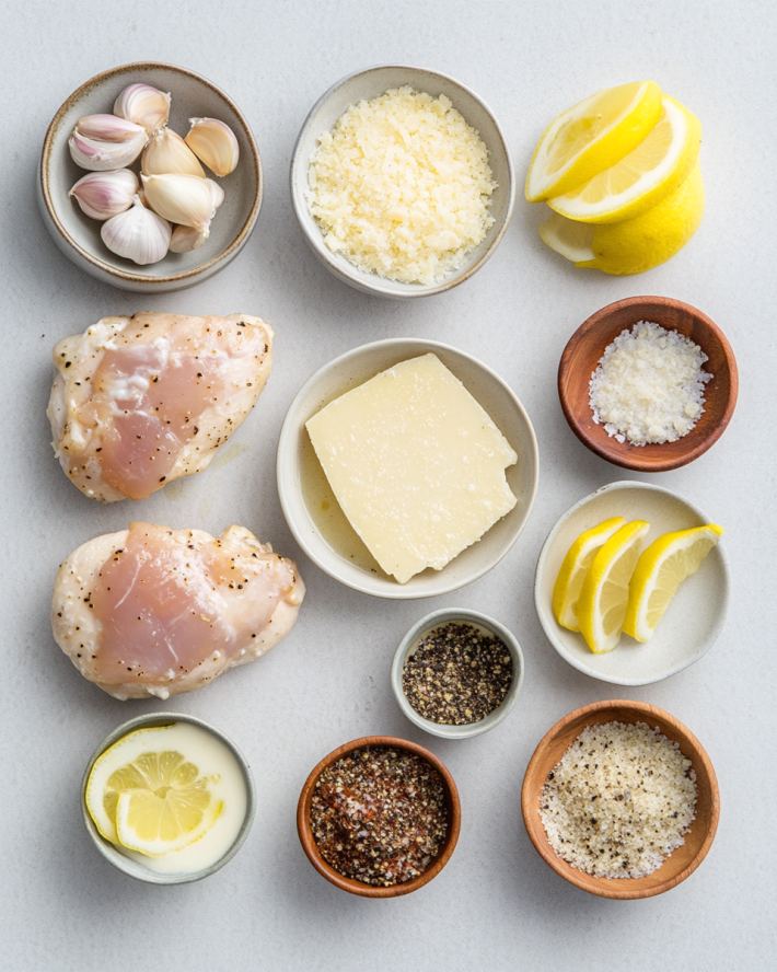 Baked Caesar Chicken with Parmesan and Garlic Recipe