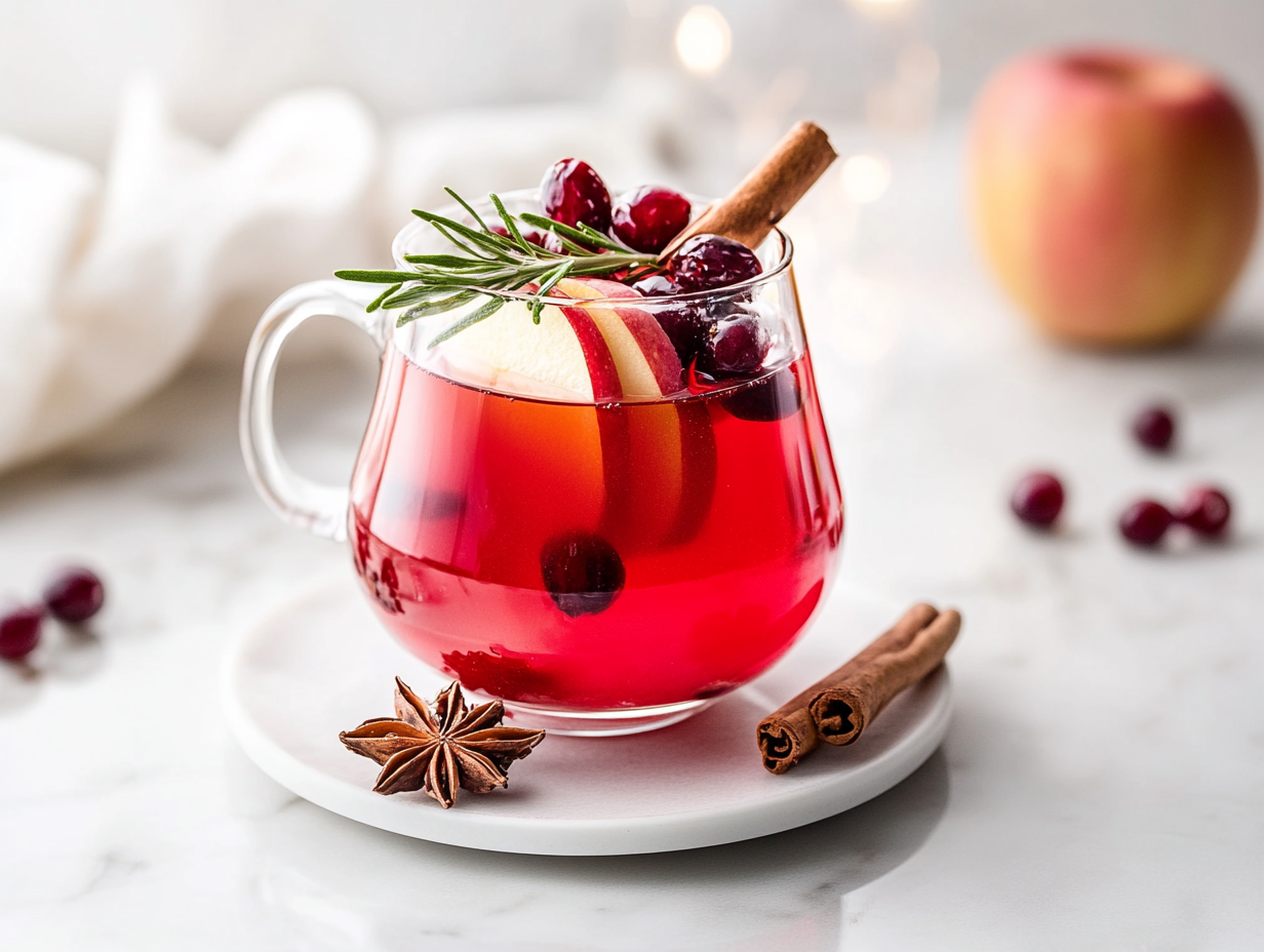 Mulled Cranberry Apple Cider Recipe