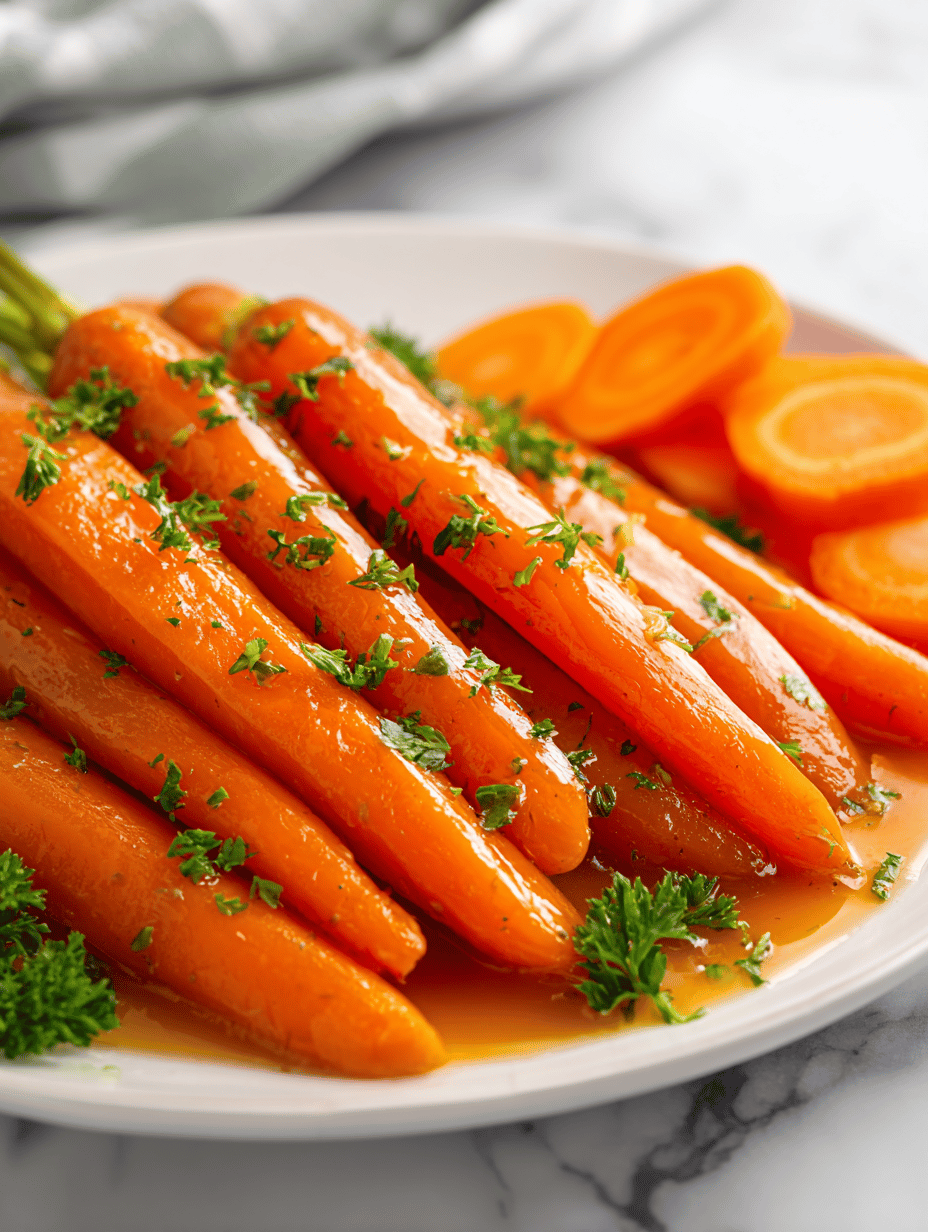 Maple glazed carrots Recipe