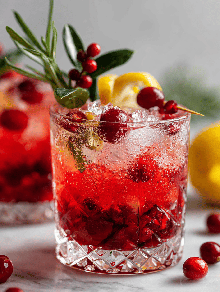 Festive Holiday Mocktail Recipe