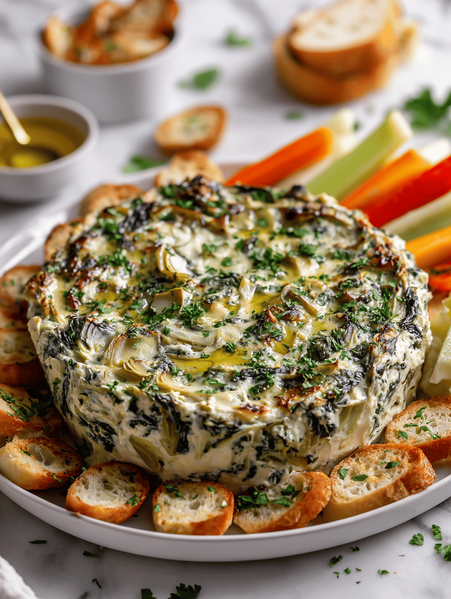 Secret Ingredient Spinach Artichoke Dip Recipe