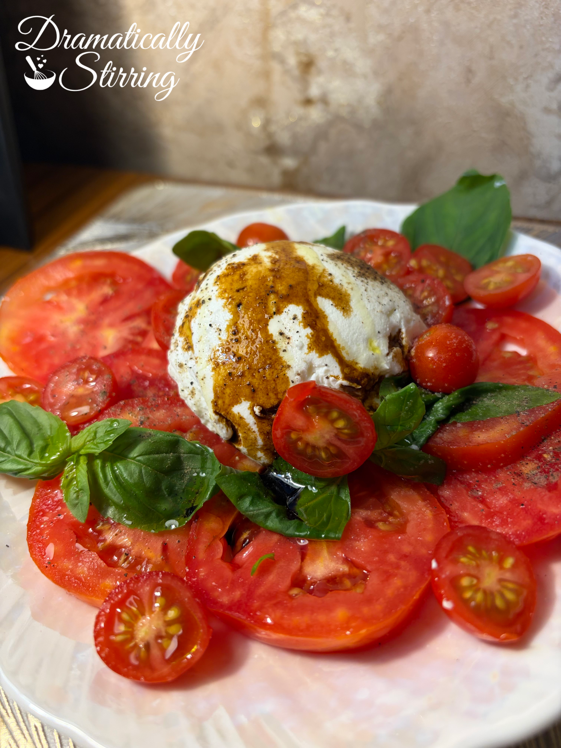 Tomato Burrata Salad Recipe