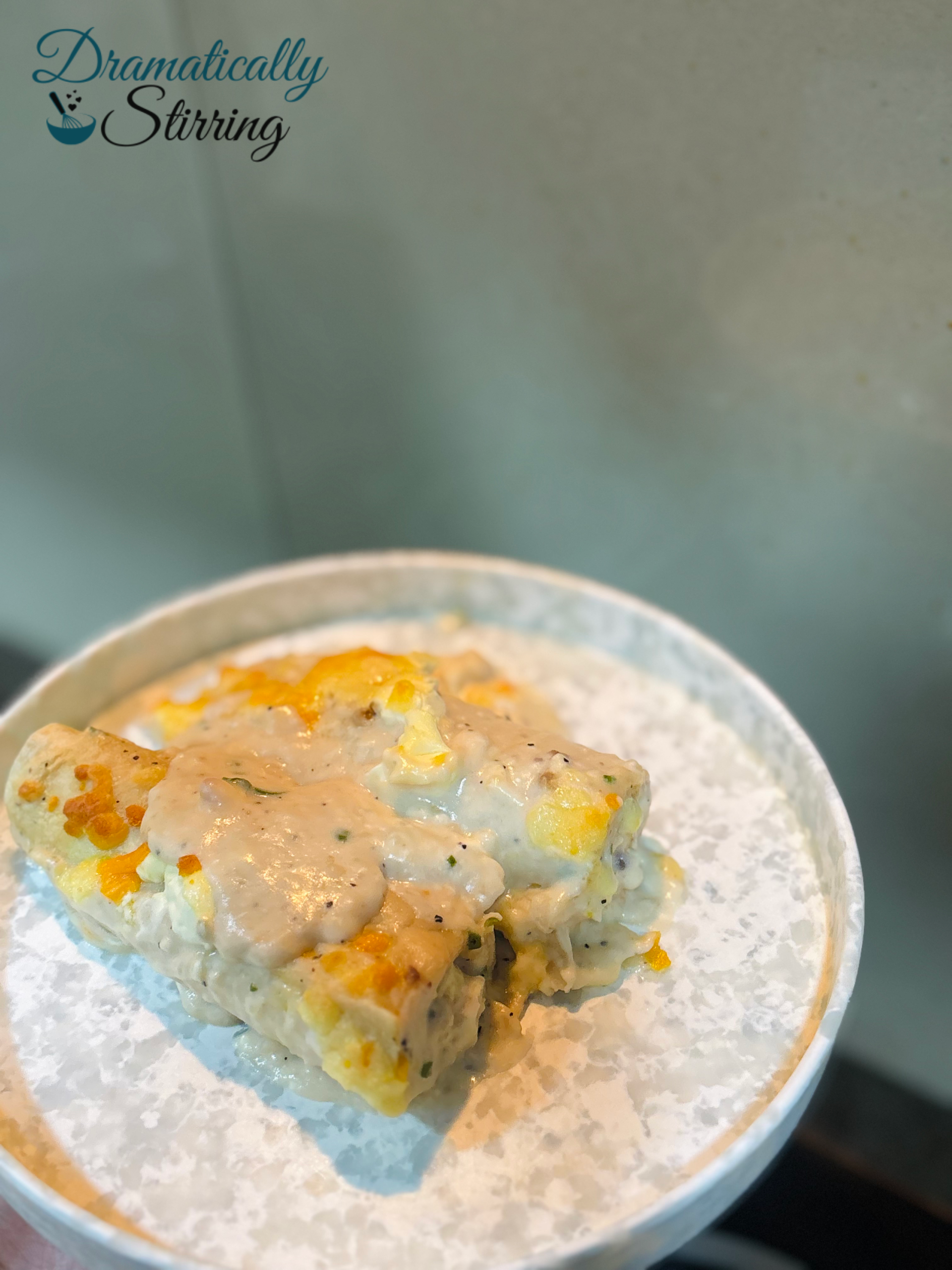 White Chicken Enchiladas Recipe