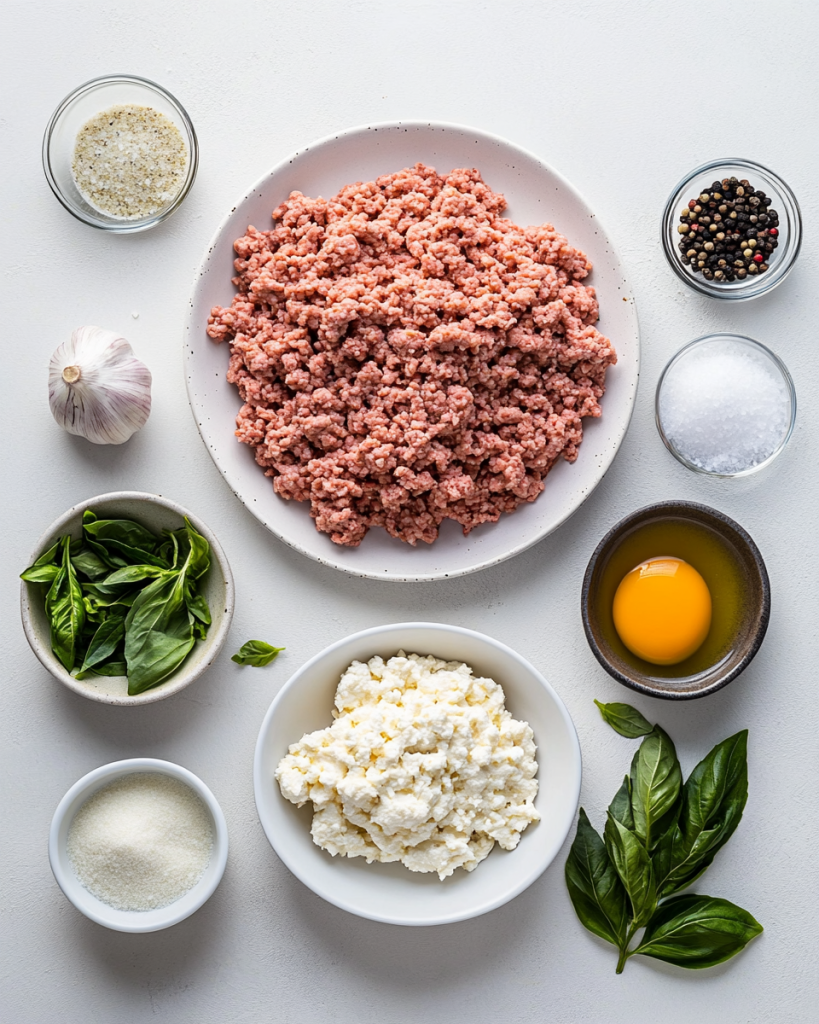 Baked Chicken and Ricotta Meatballs Recipe