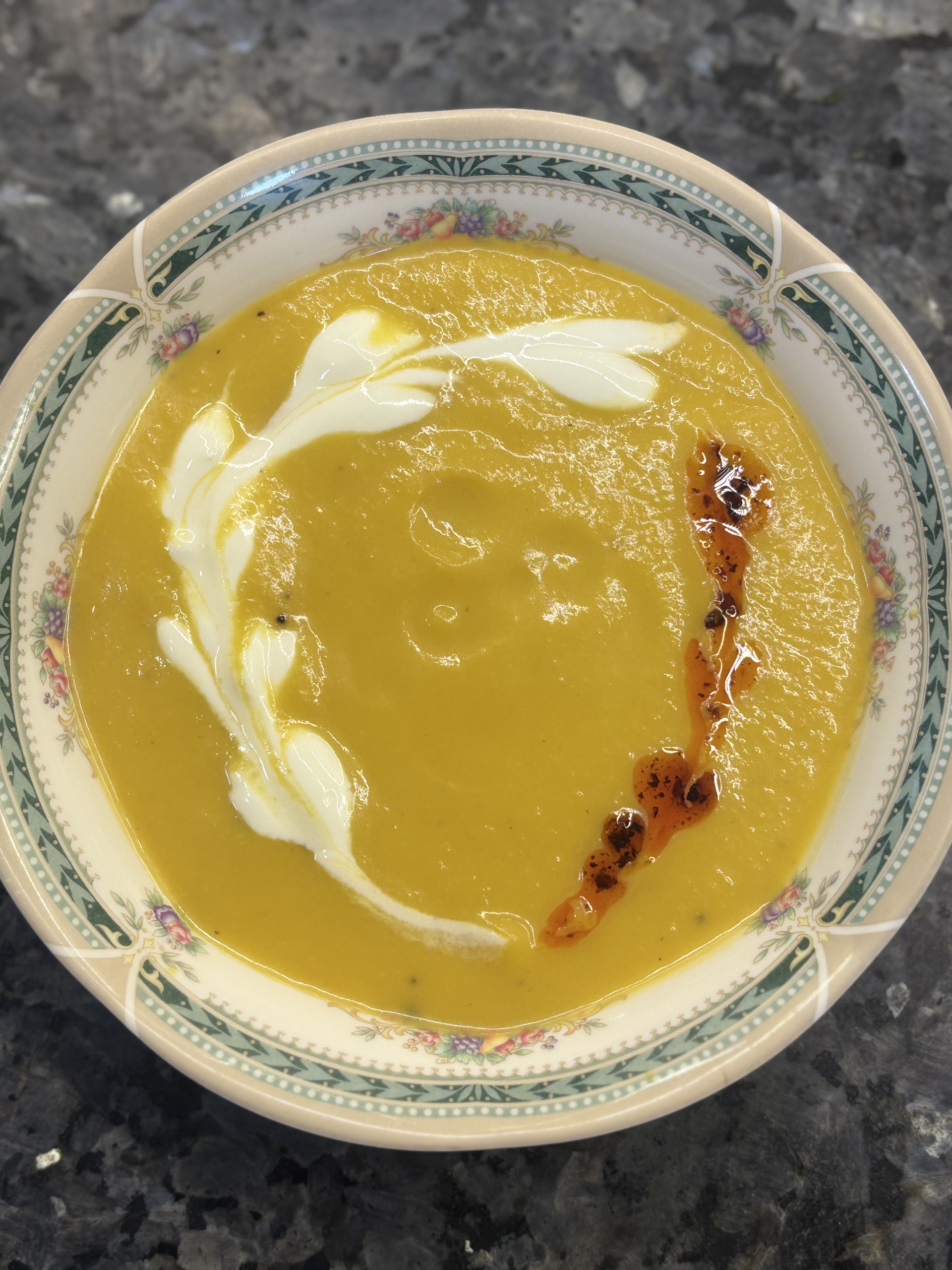 Butternut squash soup