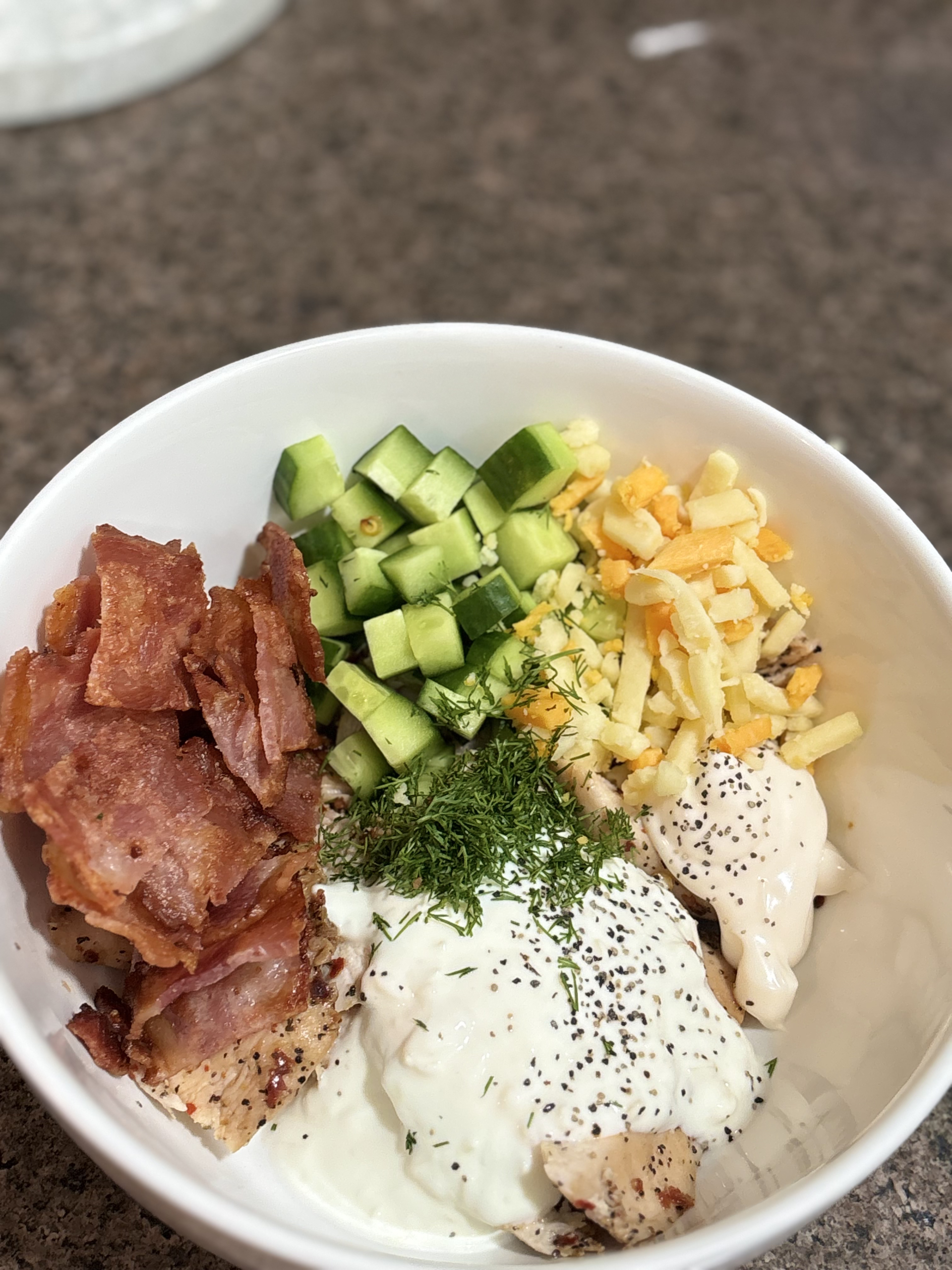 Carnivore chicken salad