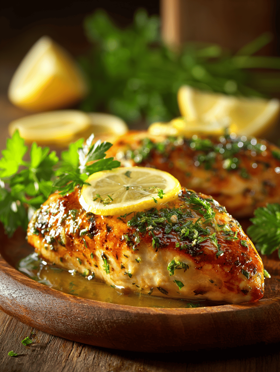 Lemon Herb Chicken Breasts