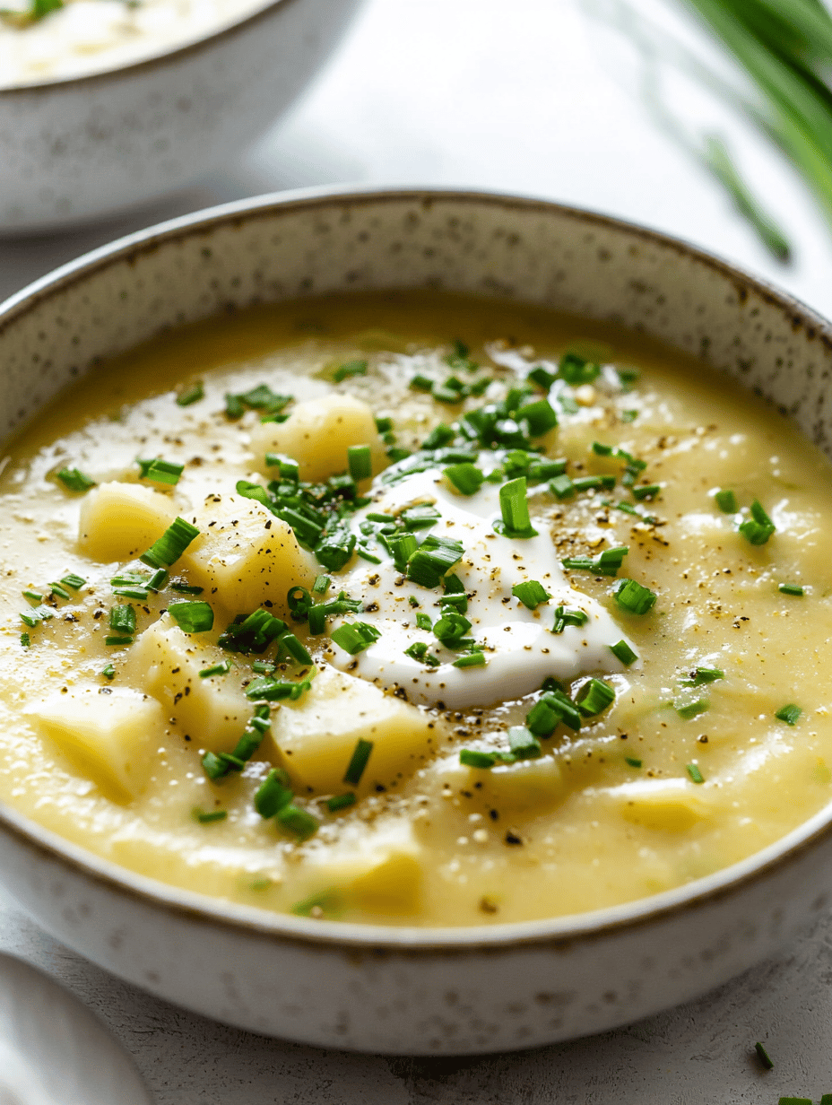 Irish Veggie &amp; Potato Leek Soup Recipe