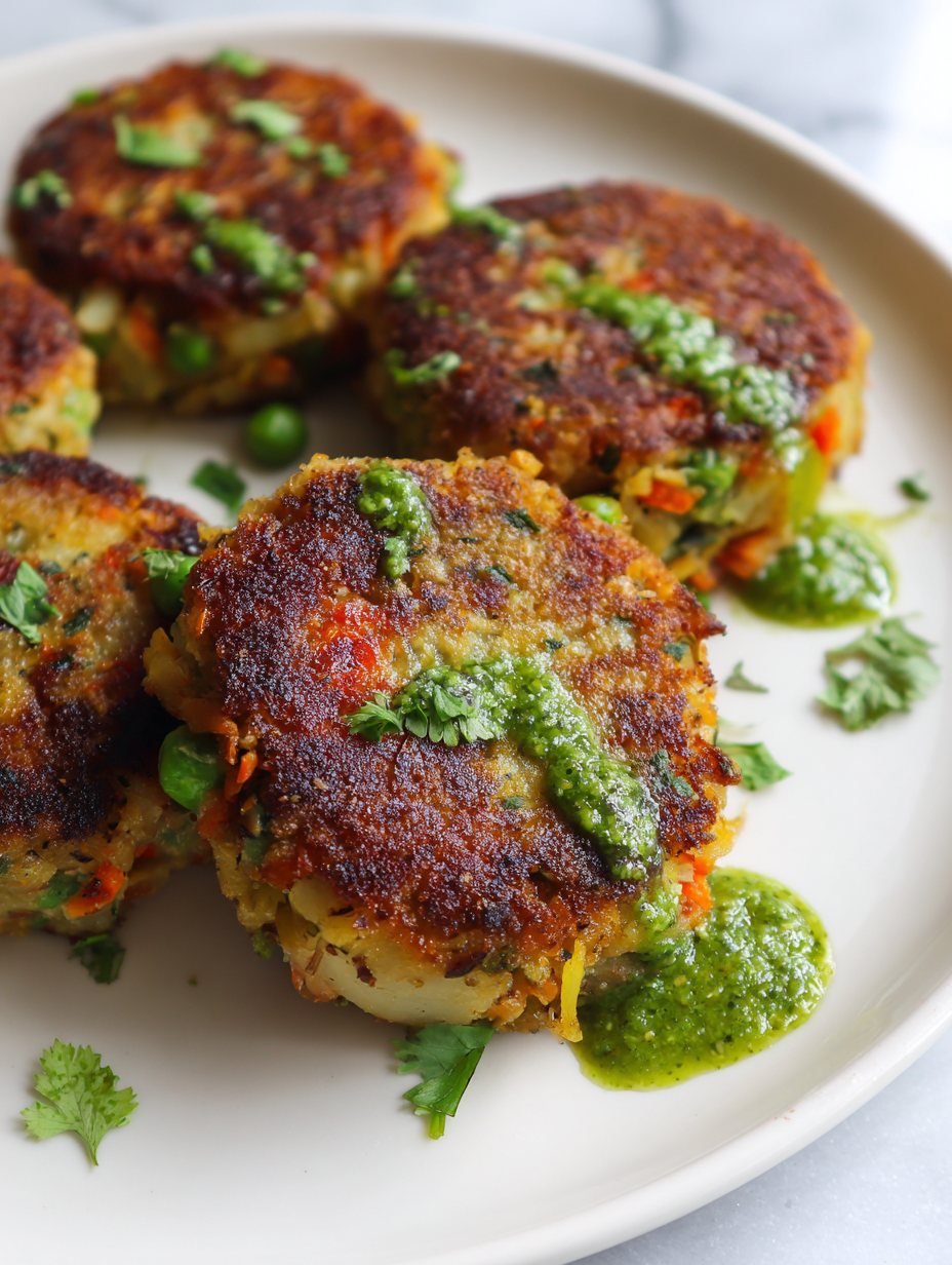 Vegetable Cutlets Recipe