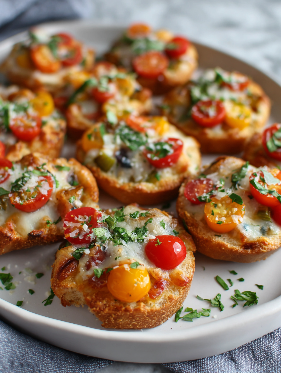 Mini Flatbread Bites Recipe