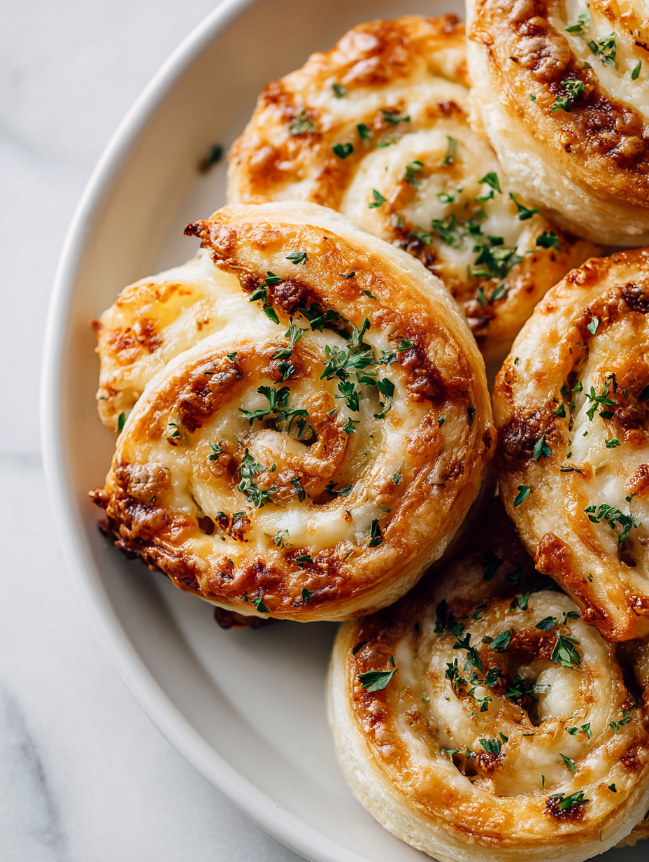 Cheese Pinwheels Recipe