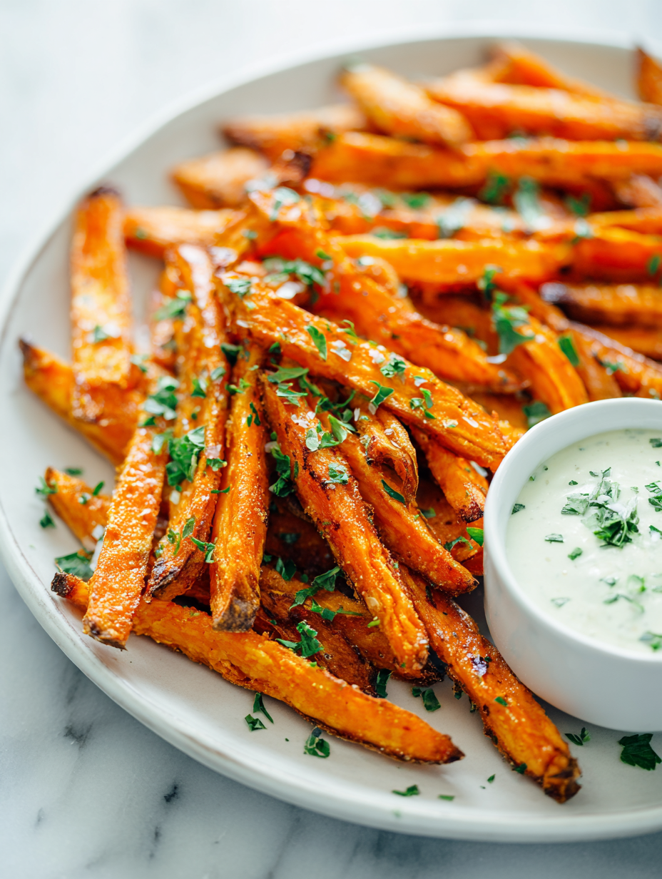 Baked Sweet Potato Fries Recipe