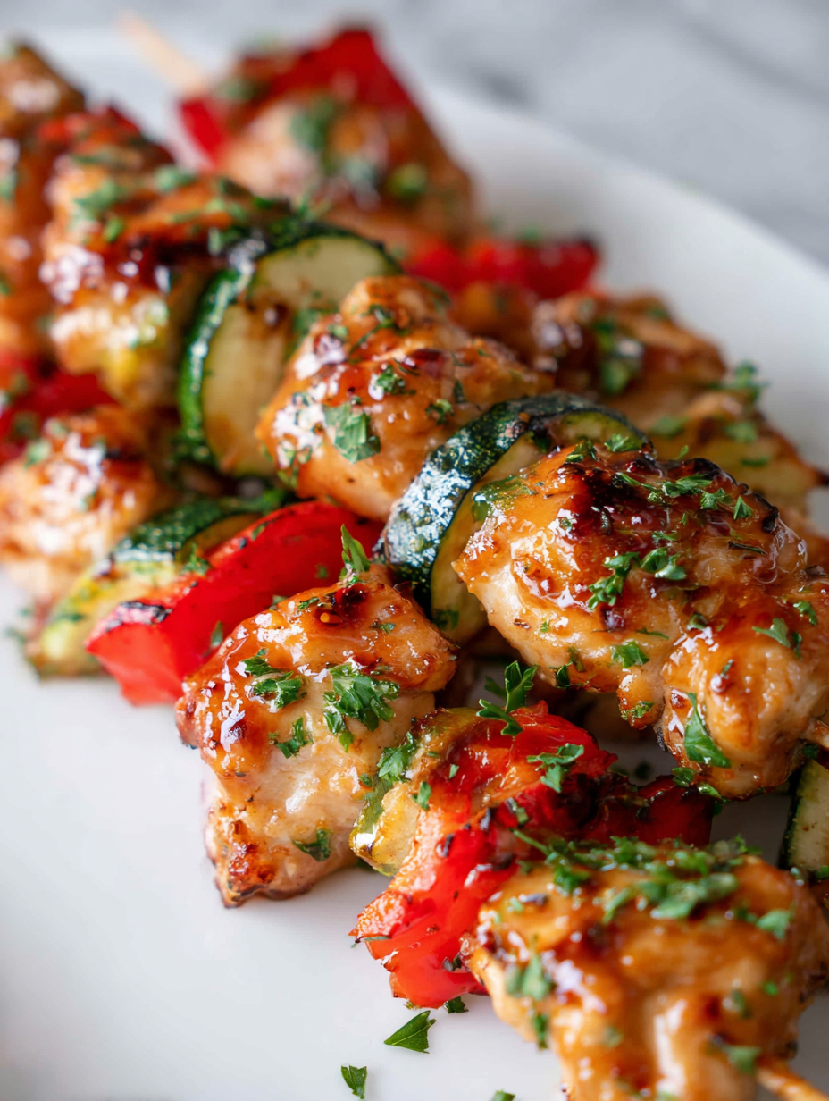 Baked Chicken Skewers Recipe
