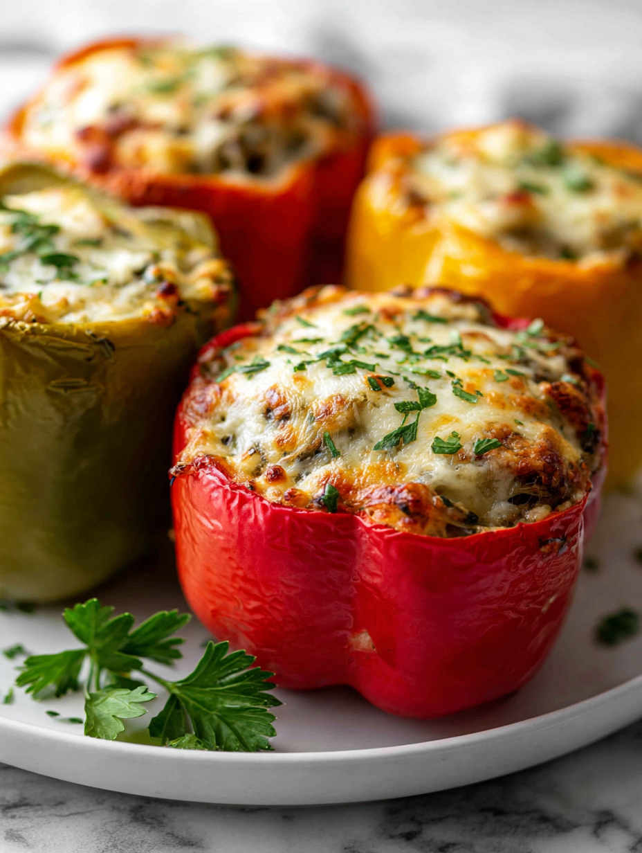 Baked Stuffed Peppers Recipe