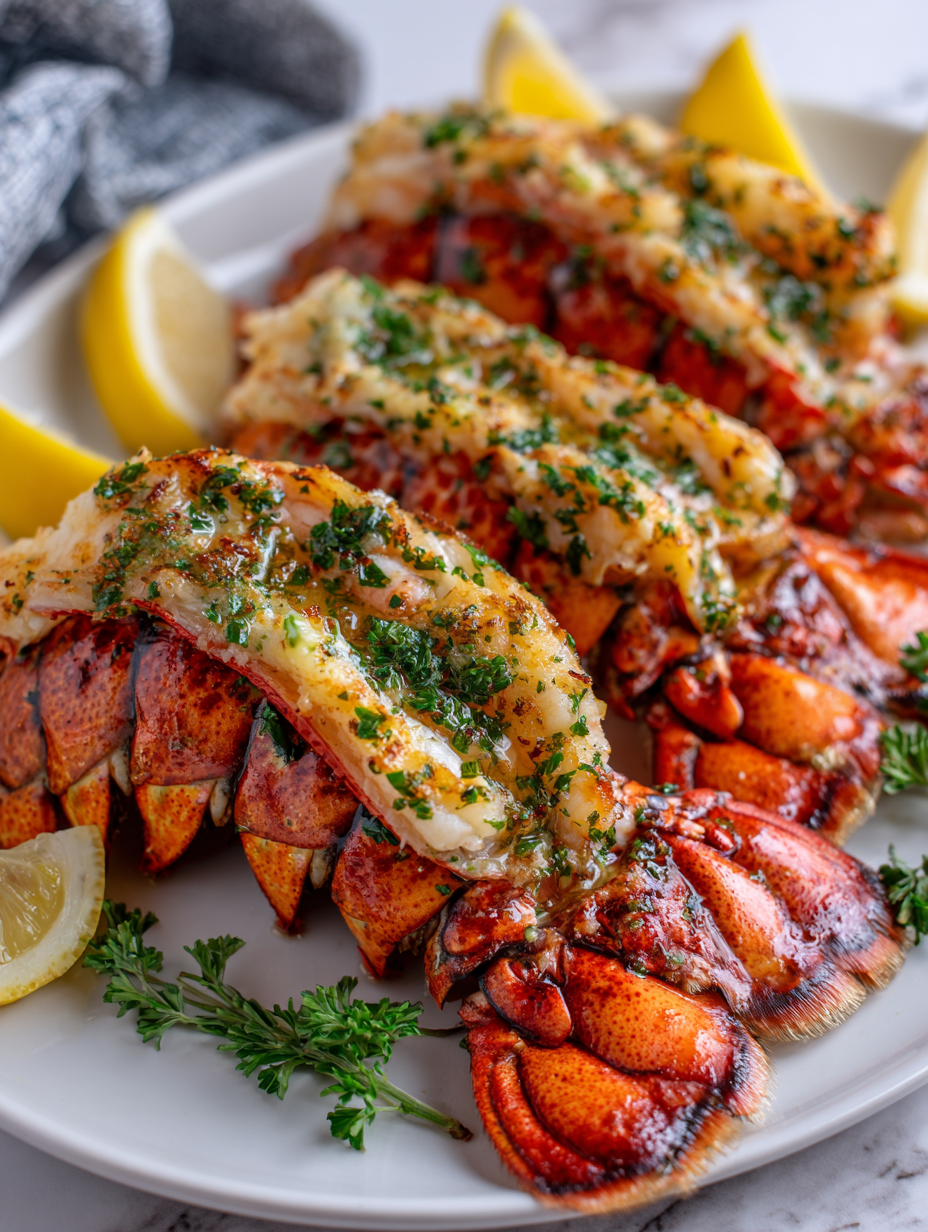 Garlic Herb Lobster Tail