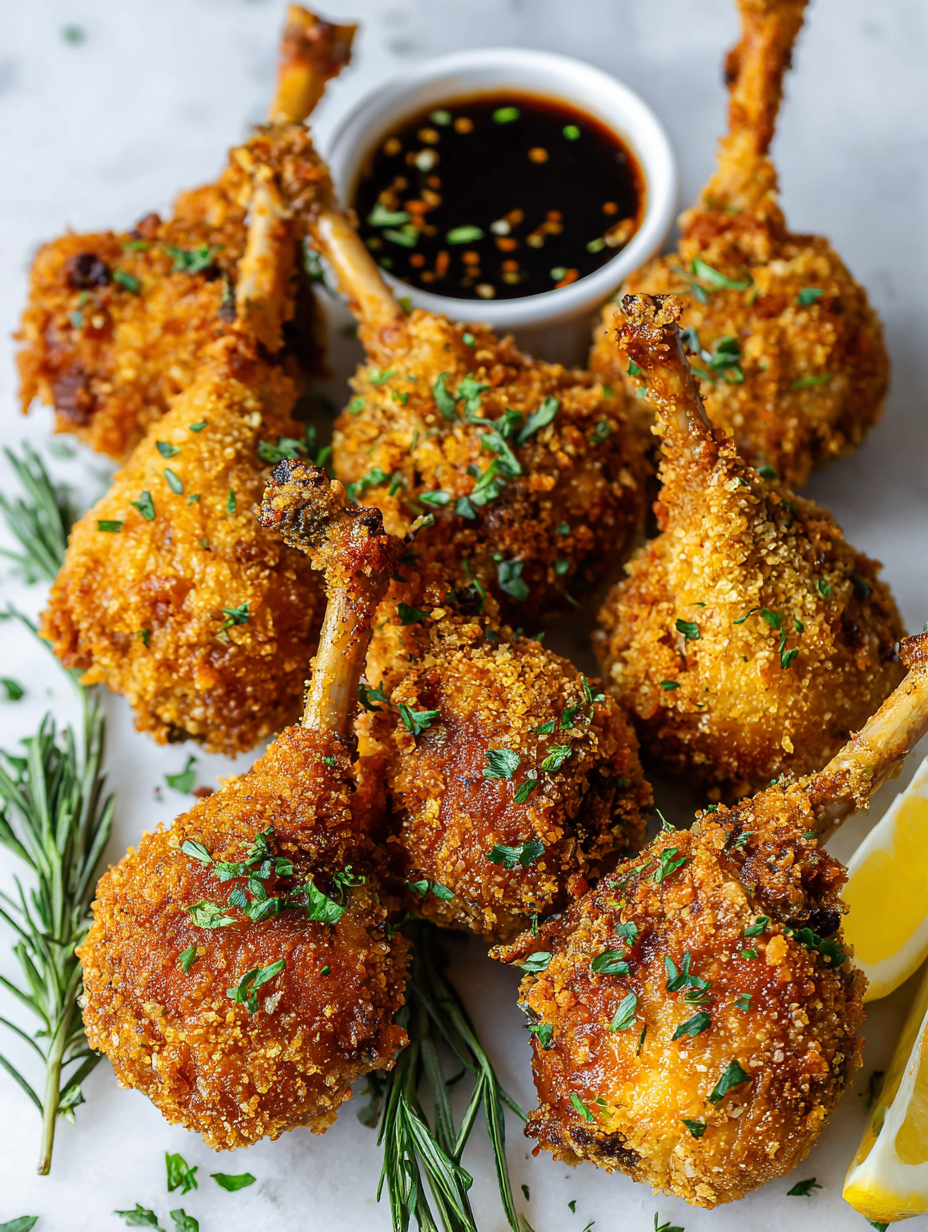 Fried Chicken Lollipops Recipe