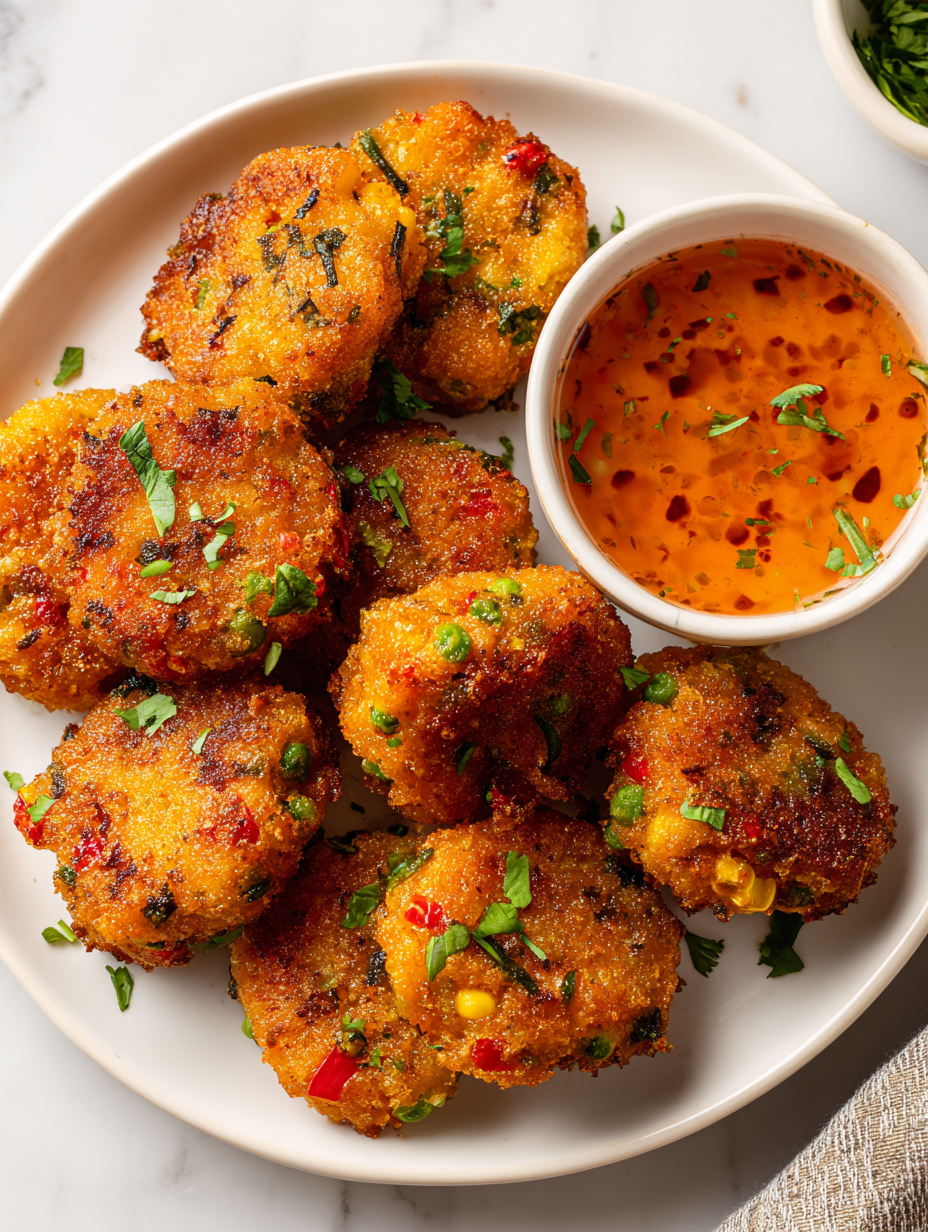 Fried Veggie Nuggets Recipe