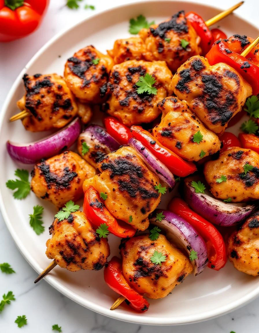 Grilled Chicken Kabobs