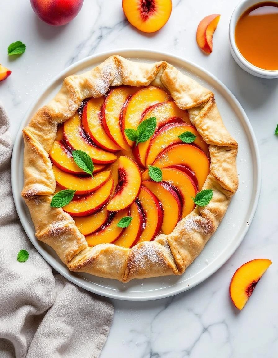Peach Galette