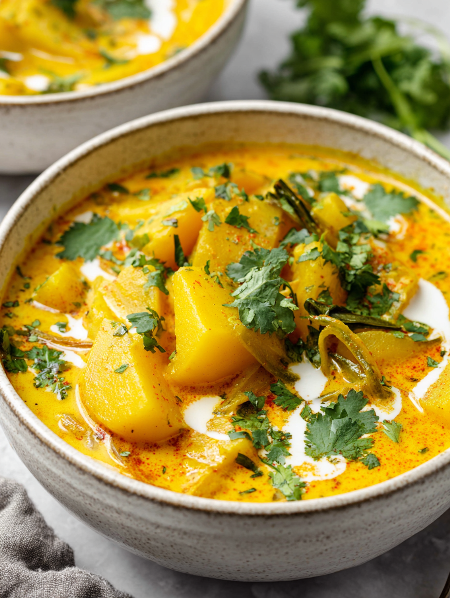 Leek And Potato Curry Recipe