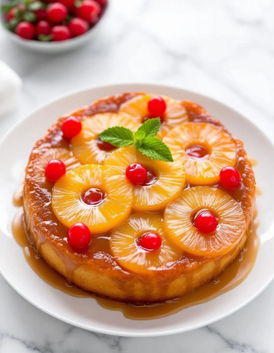 Pineapple Upside Down Cake