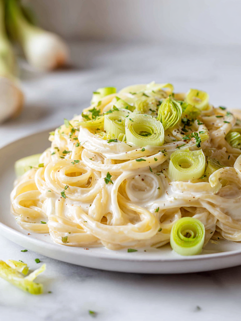 Creamy Leek Pasta Recipe